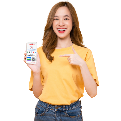 e-digital Card Girl