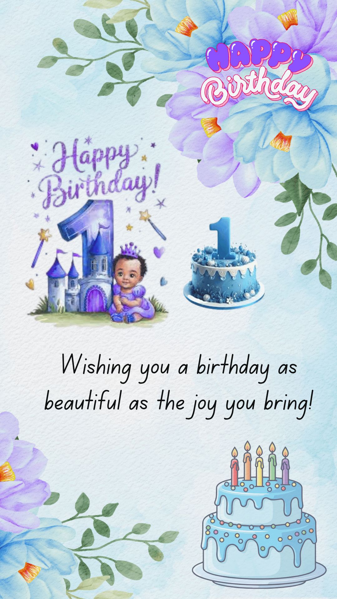 One Year of Love, First Birthday