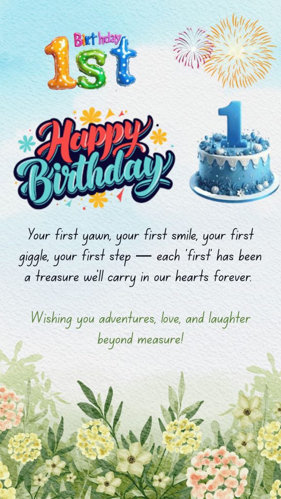 First Wishes Card